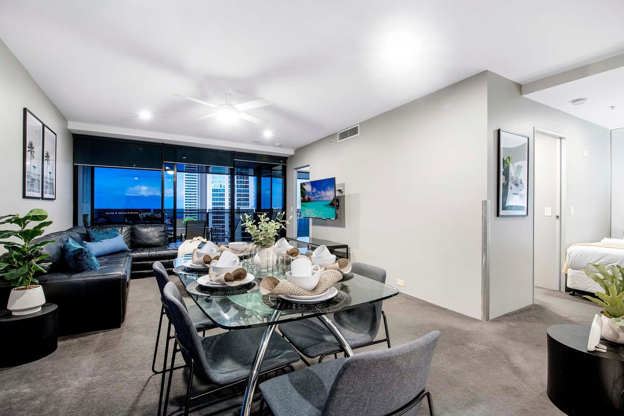 Ocean View Apartments With Balcony - Circle On Cavill - Central Location! - Self Contained & Privately Managed Gold Coast Dış mekan fotoğraf