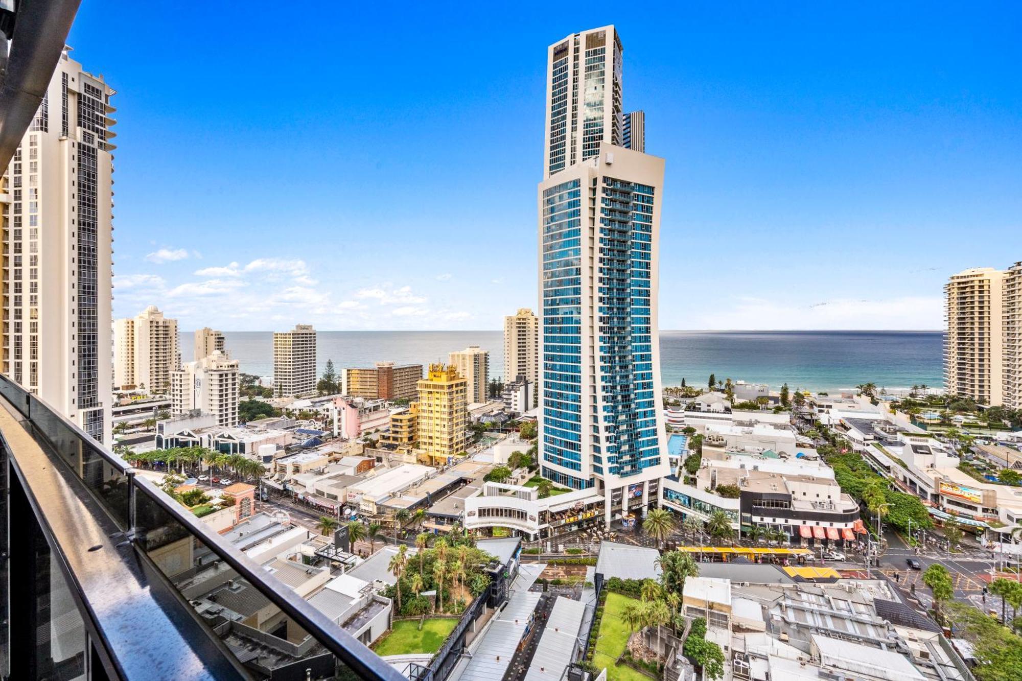 Ocean View Apartments With Balcony - Circle On Cavill - Central Location! - Self Contained & Privately Managed Gold Coast Dış mekan fotoğraf