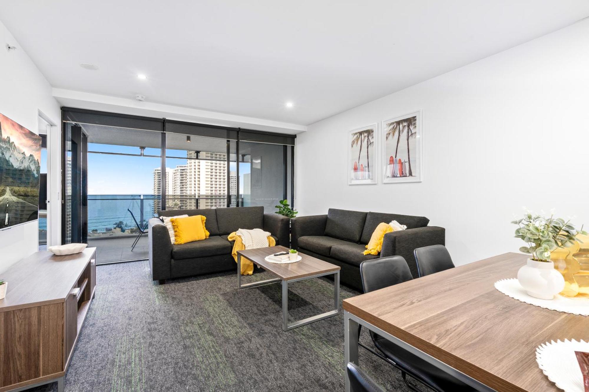 Ocean View Apartments With Balcony - Circle On Cavill - Central Location! - Self Contained & Privately Managed Gold Coast Dış mekan fotoğraf